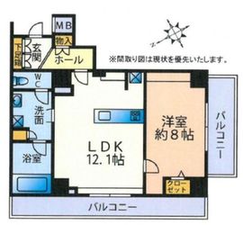 オープンレジデンシア本駒込六丁目 2階 間取り図