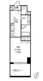 パークホームズ武蔵小山 3階 間取り図