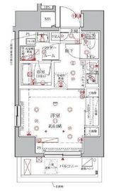 クレイシアIDZ三田 9階 間取り図