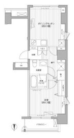 エスペランサ南麻布 802 間取り図