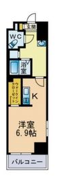 アプレシティ両国 7階 間取り図