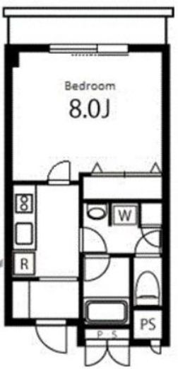ガーデン杉並方南 415 間取り図