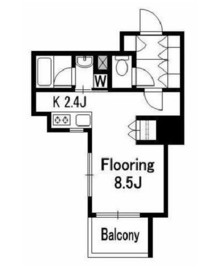 アトラス雑司が谷 5階 間取り図