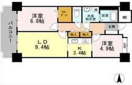 品川シーサイドビュータワー1 917 間取り図