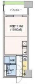 Nakameguro Crossover 403 間取り図