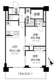 エヌステージ赤羽志茂 703 間取り図