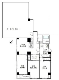 ステラレジデンス中目黒 5階 間取り図