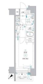 パティーナエーレ東中野 803 間取り図