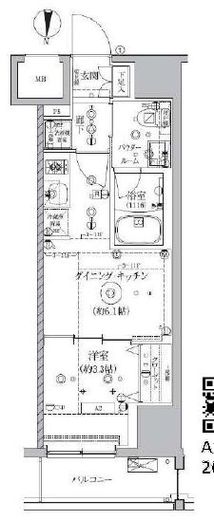 アルテシモ クレルトルテ 12階 間取り図