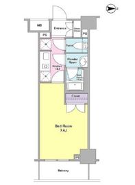 カッシア両国 603 間取り図