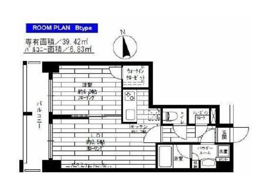 ステージファースト新御徒町 7階 間取り図