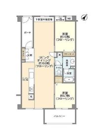 アクティス高田馬場4丁目 2階 間取り図