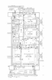 プラウド高田馬場 4階 間取り図