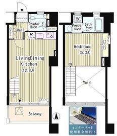 ROKA TERRAZZA （ロカテラーザ） 1504 間取り図