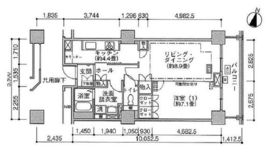 ジェイタワー西大井 20階 間取り図