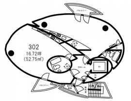 イグレック 302 間取り図