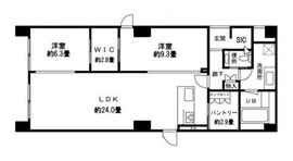 BRAVE赤坂 401 間取り図