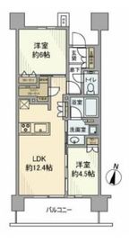 イニシア板橋桜レジデンス 1504 間取り図