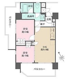 ロジュマンジャンティ駒込 3階 間取り図