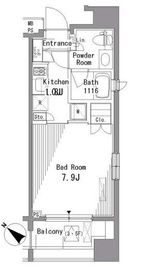 パークアクシス西ヶ原 603 間取り図