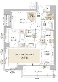 パークホームズ東中野 3階 間取り図