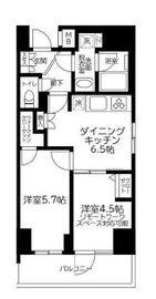 アイル王子ノルド 5階 間取り図