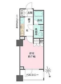 グランスイート明石町 6階 間取り図