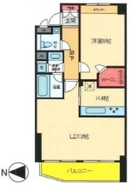 NK青山ホームズ 502 間取り図