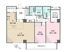 ホーマットキャピタル 1階 間取り図