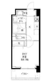 オハグランデ品川 304 間取り図