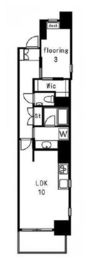 ソレア 801 間取り図