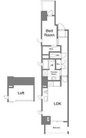 ソレア 501 間取り図