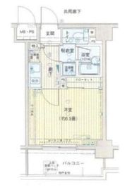 マークプレイス麻布十番 4階 間取り図