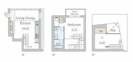 グランストーリー西麻布 (GrandStory西麻布) 301 間取り図