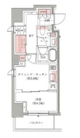 アトラス西早稲田 5階 間取り図