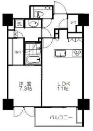 プレミスト六番町 4階 間取り図