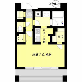 アクシルコート目黒花房山 407 間取り図