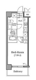 レジディア用賀 214 間取り図