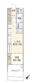 ラグシスヒルズ三軒茶屋 地下1階 間取り図