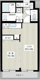 コンシェリア馬込テラス 4階 間取り図