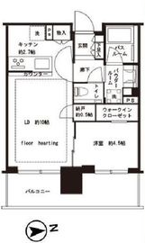 シティタワーズ東京ベイ 2階 間取り図