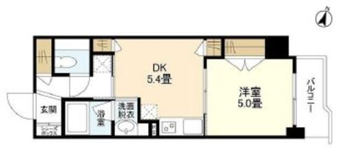 GLOIRE東品川 (グロワール東品川) 605 間取り図
