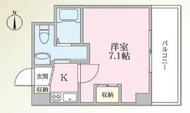 エスティメゾン南麻布 502 間取り図