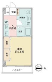 レジデンス錦糸町 303 間取り図