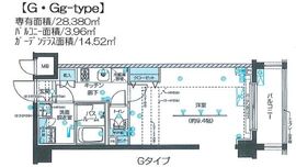 ZOOM目黒不動前 5階 間取り図