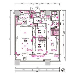 目黒第一マンションズ 1307 間取り図