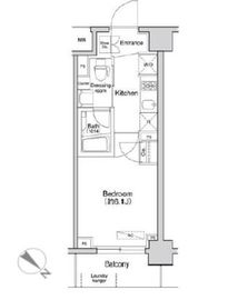 プライマル方南町 406 間取り図