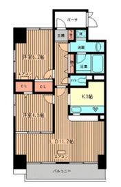 シェソワ恵比寿 601 間取り図