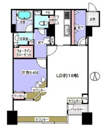 シーフォートタワー 16階 間取り図