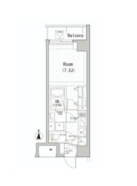 シーフォルム西新宿五丁目 2階 間取り図